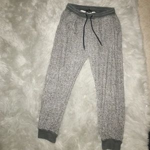 Charcoal gray joggers